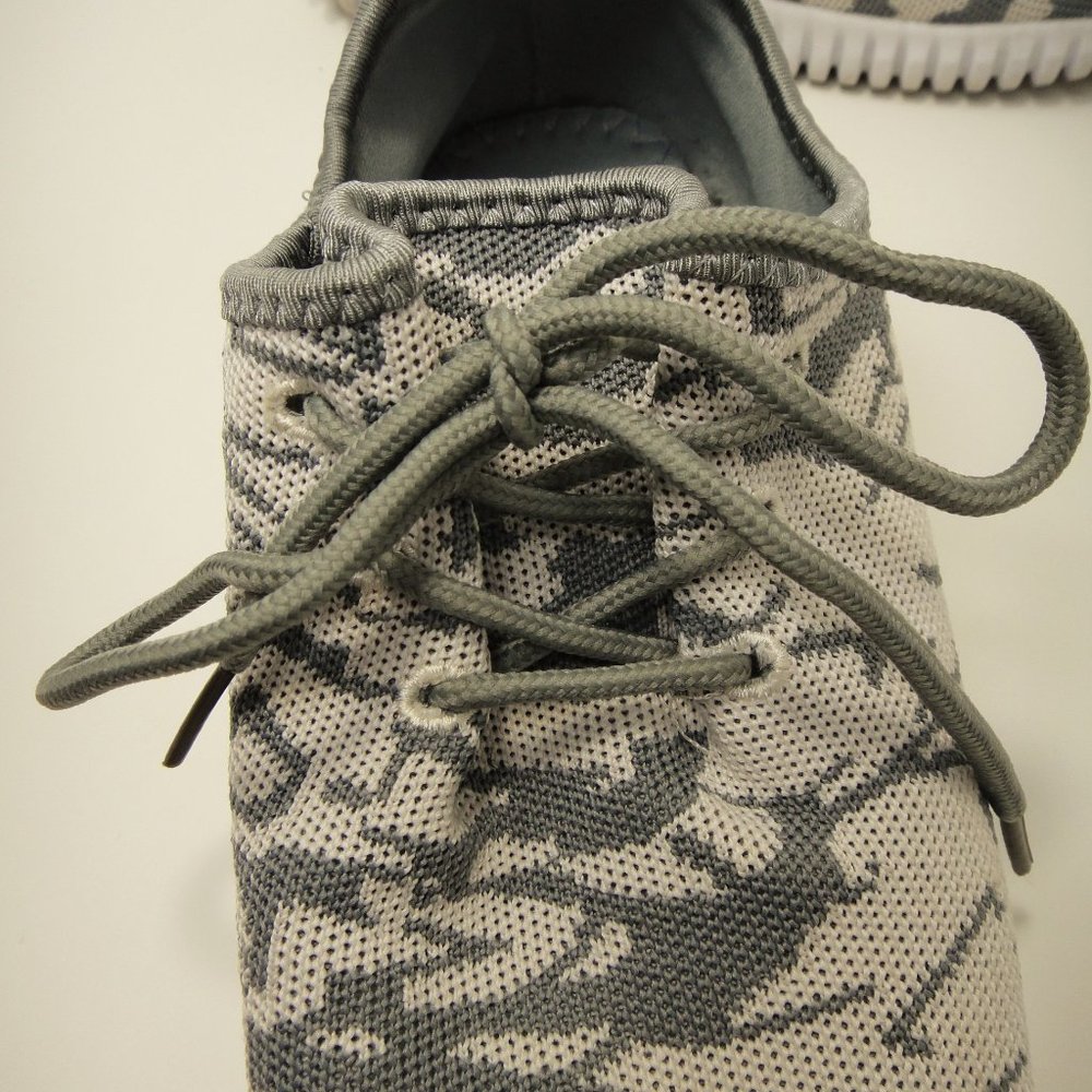 Dirty Laundry Womens Gray Camo Slip On Lace Adjust Comfort Sneakers Shoes sz 8 - Picture 8 of 12